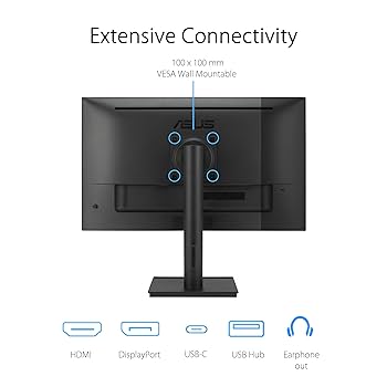 Amazon.com: ASUS 27” 4K Business Monitor (VA27UCPS) - UHD